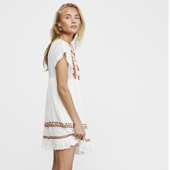 Free People Sunrise Wanderer Mini Dress - Picture 3 of 14